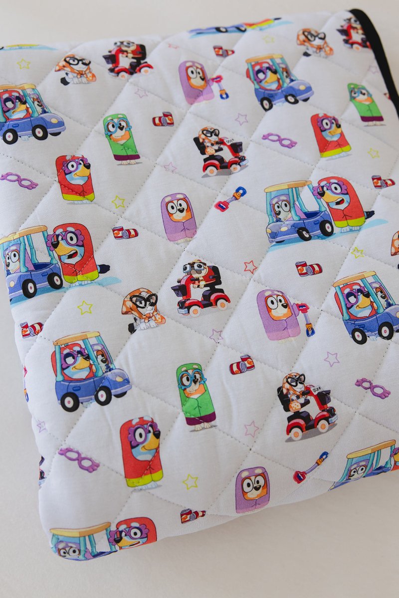 Grannies Quilted Blanket - scoots