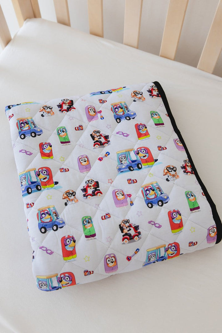 Grannies Quilted Blanket - scoots