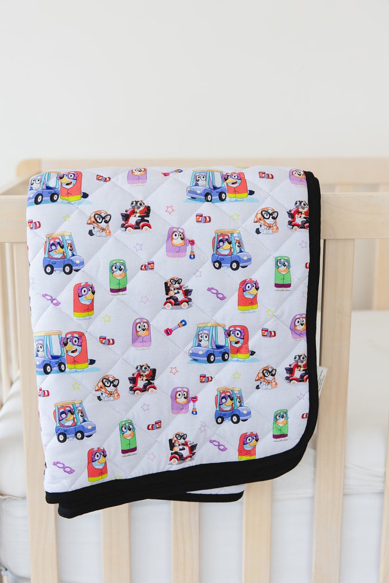 Grannies Quilted Blanket - scoots
