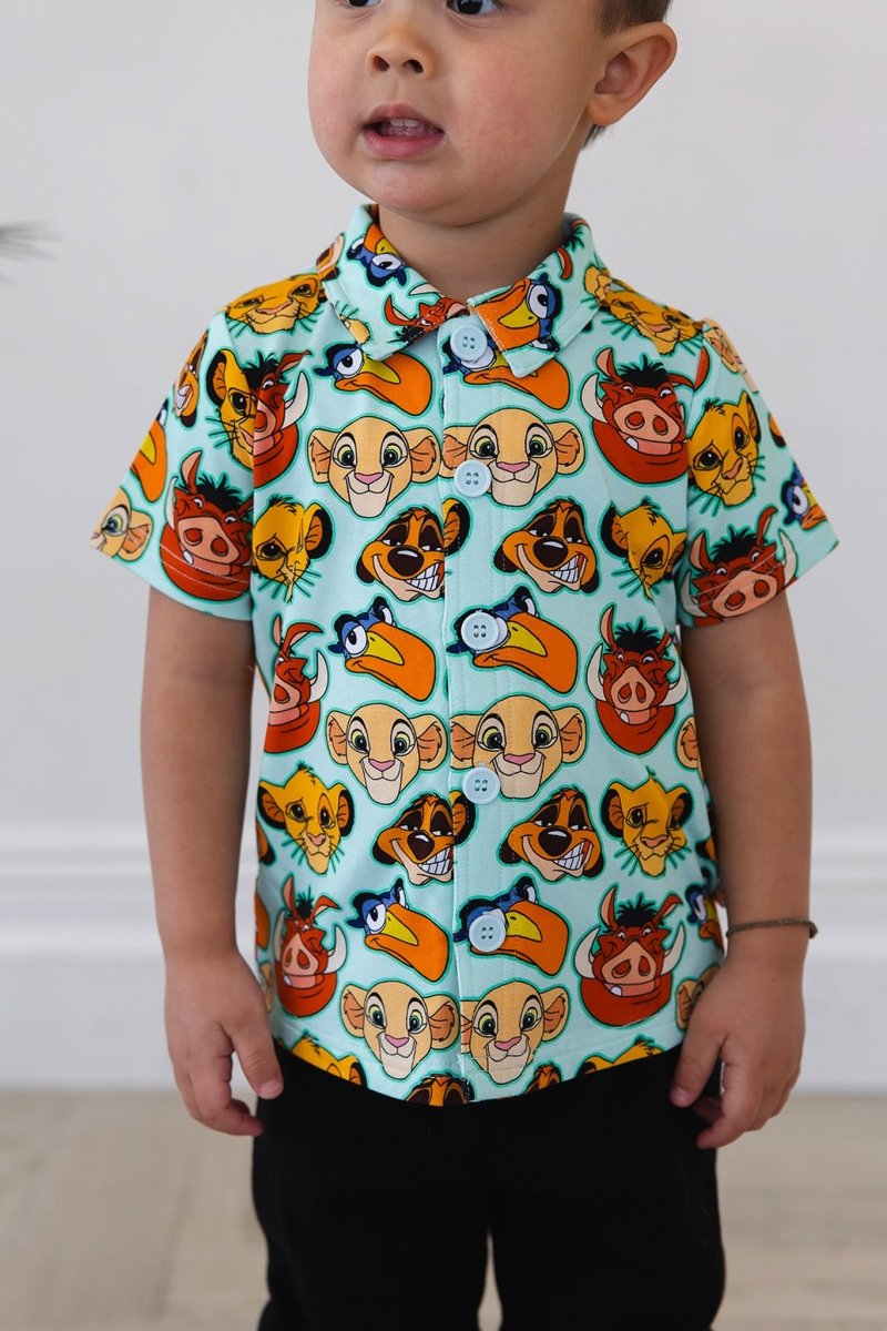 Hakuna Matata Button - Up Shirt - scoots