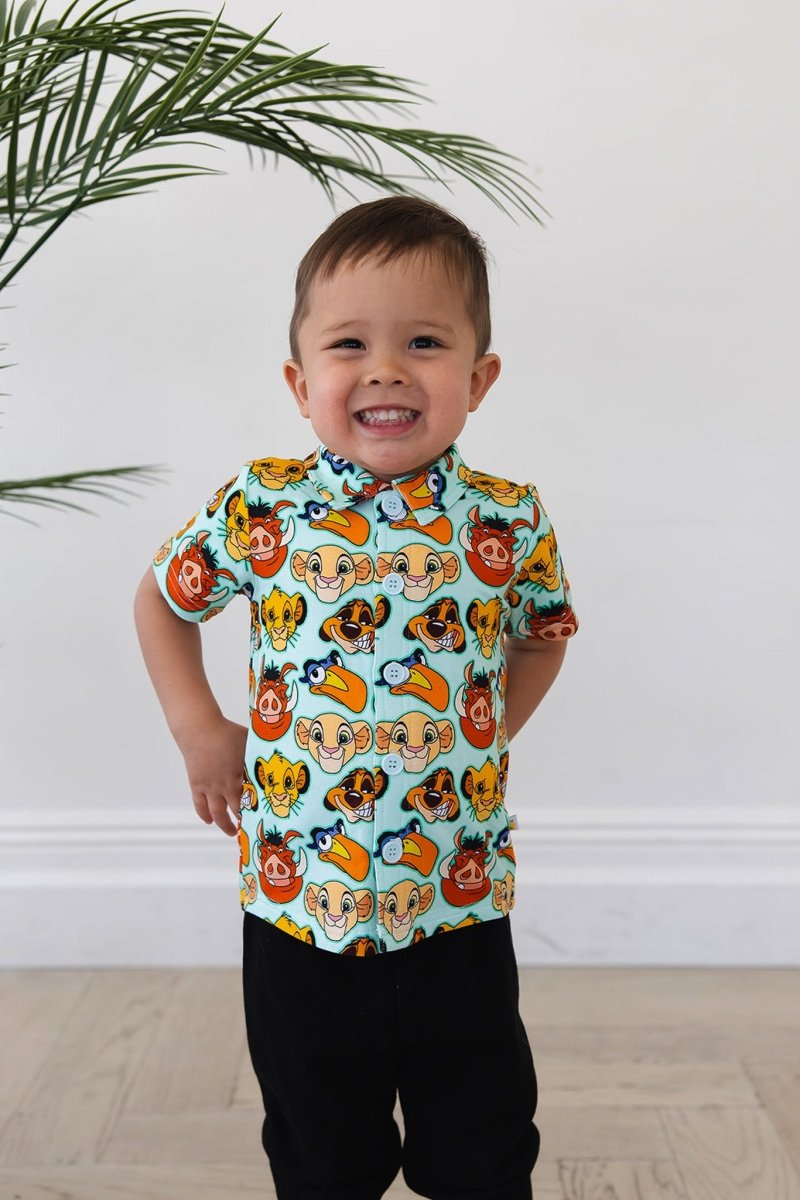Hakuna Matata Button - Up Shirt - scoots
