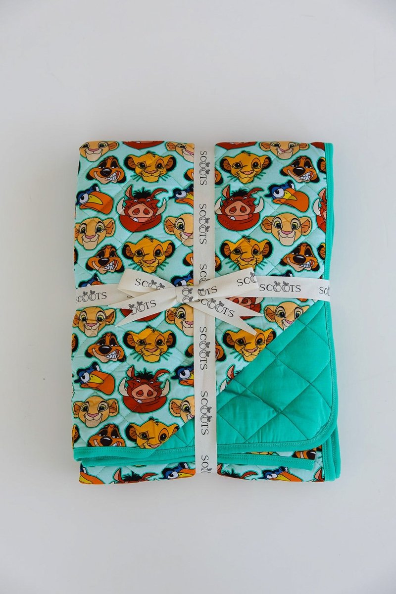 Hakuna Matata Quilted Blanket - scoots