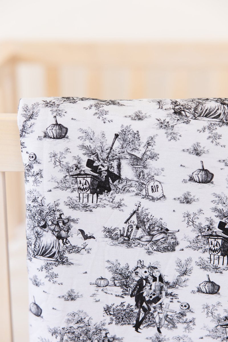 Halloween Town Plush Blanket - scoots