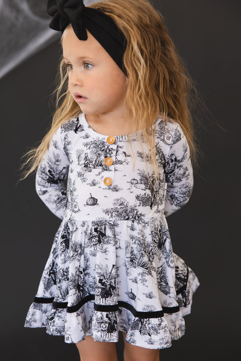 Halloween Town Twirl Dress - scoots