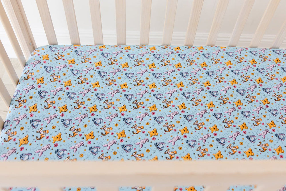 Hundred Acre Crib Sheet - scoots