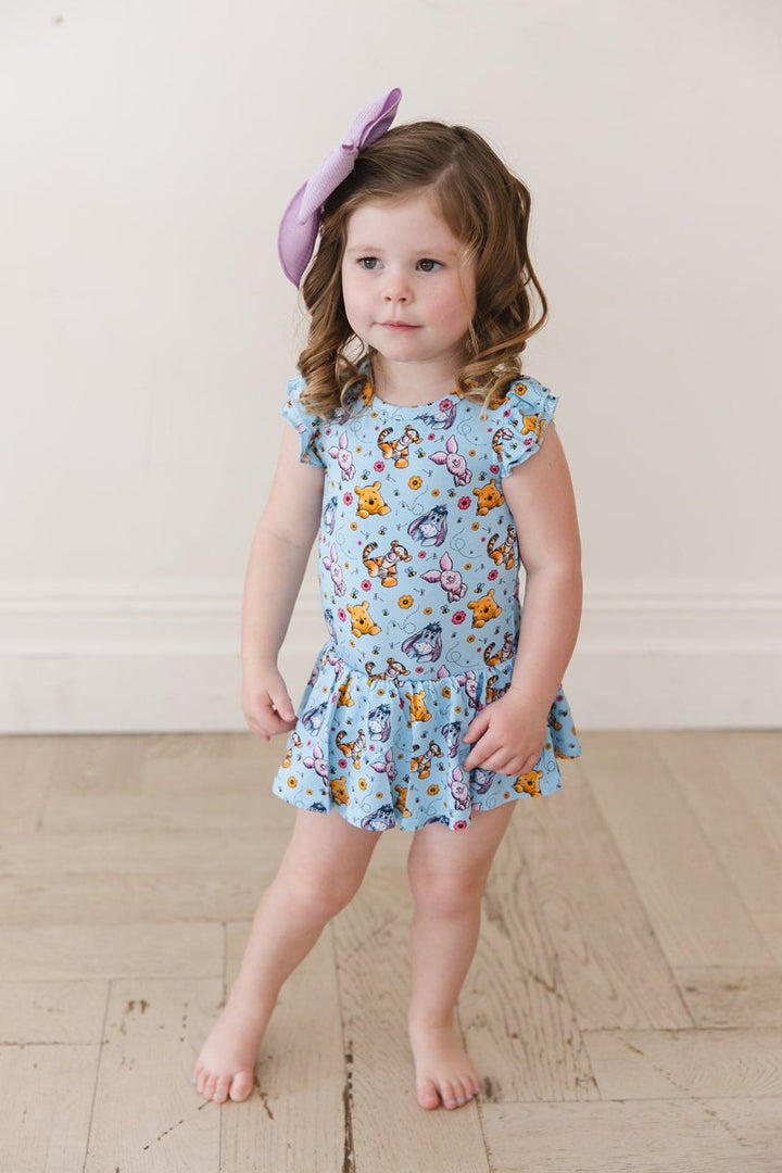 Hundred Acre Twirl Bodysuit Dress - scoots