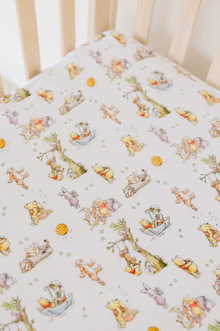 Hunny Crib Sheet (PREVIEW - DROPS 2/27) - scoots