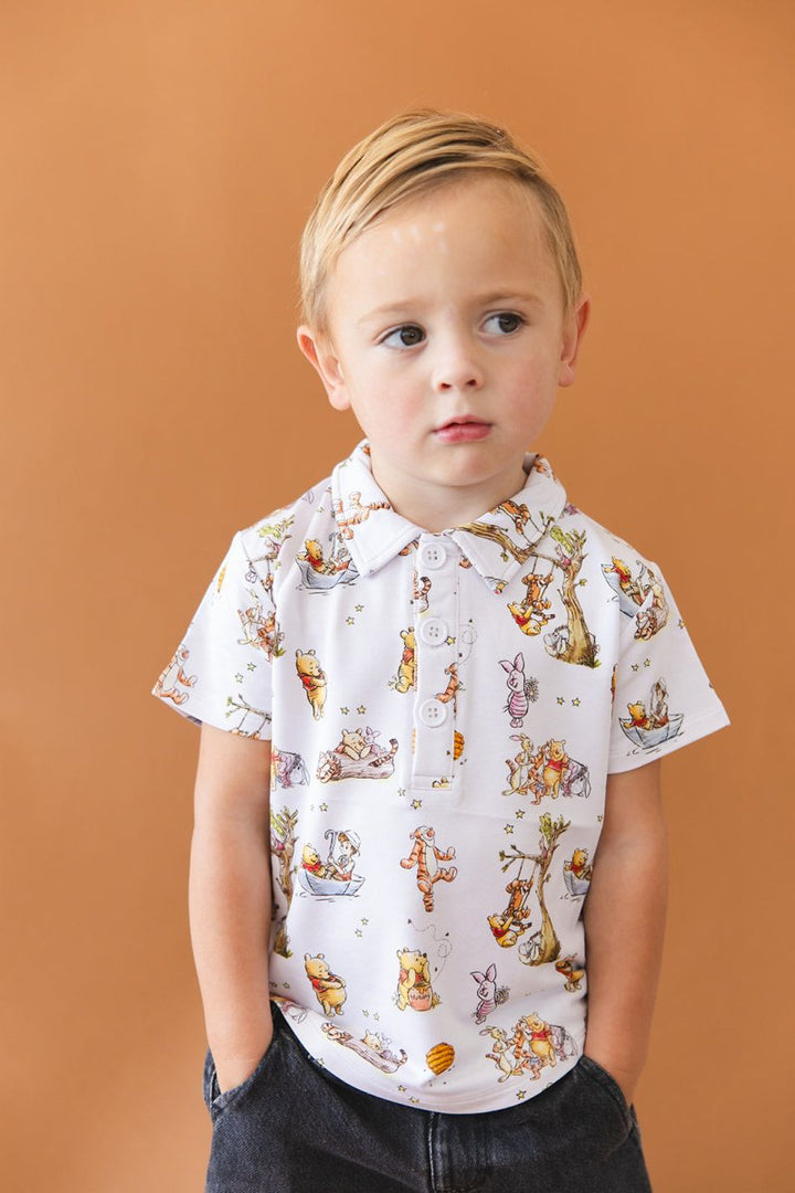 Hunny Polo Tee (RUNS SMALL - READ DESCRIPTION) - scoots