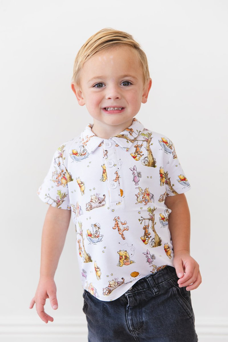 Hunny Polo Tee (RUNS SMALL - READ DESCRIPTION) - scoots