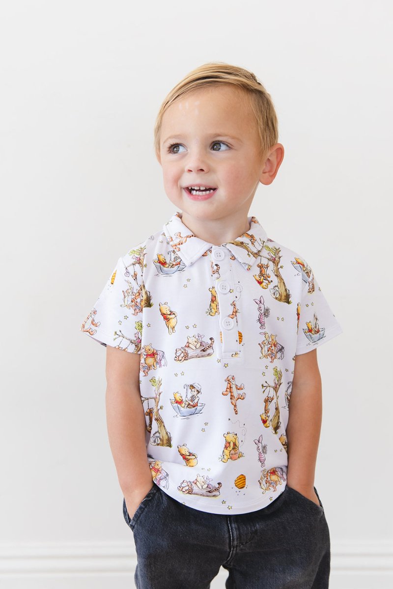 Hunny Polo Tee (RUNS SMALL - READ DESCRIPTION) - scoots