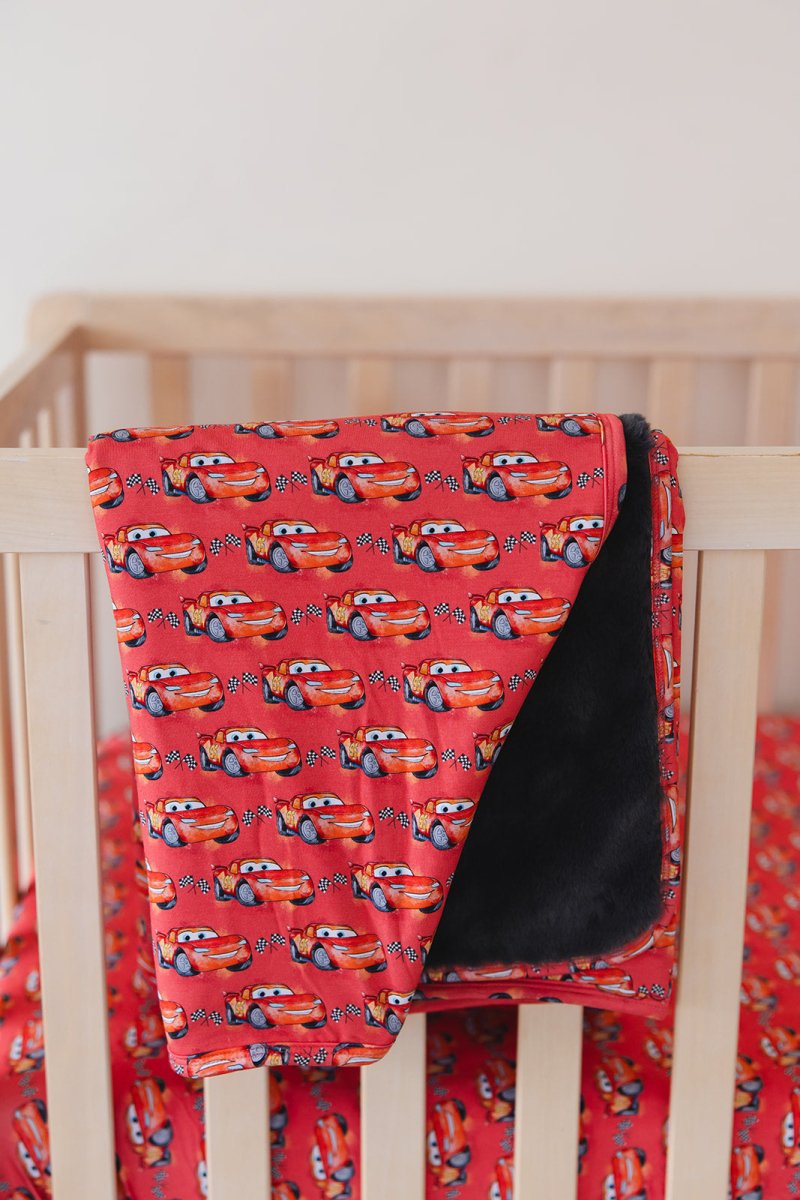 I Am Speed Plush Blanket - scoots