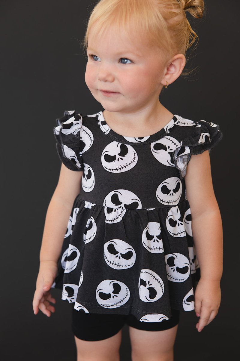 Jack Peplum Biker Shorts Set - scoots