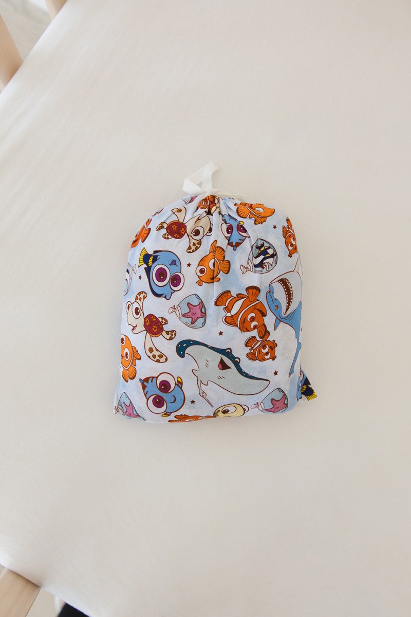 Just Keep Swimming Crib Sheet - scoots