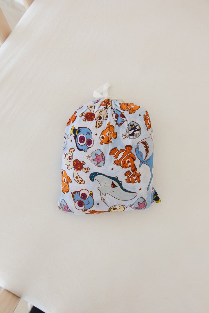 Just Keep Swimming Crib Sheet - scoots