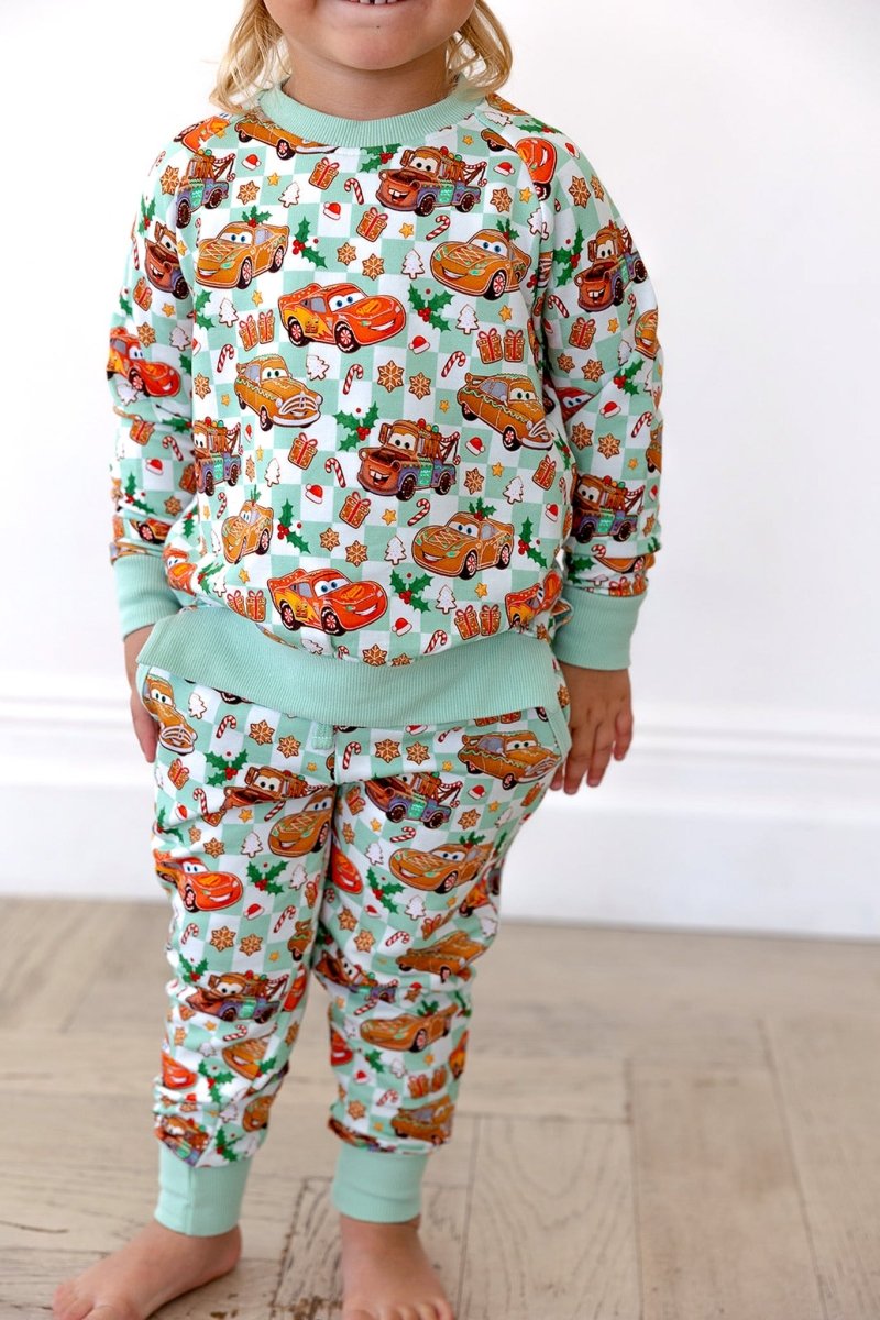 Ka-Chow Christmas Jogger Set - scoots