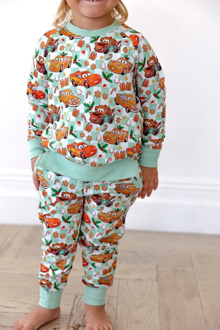 Ka-Chow Christmas Jogger Set - scoots