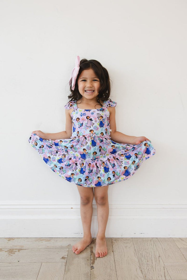 La Familia Flutter Dress (With Shorts) - scoots