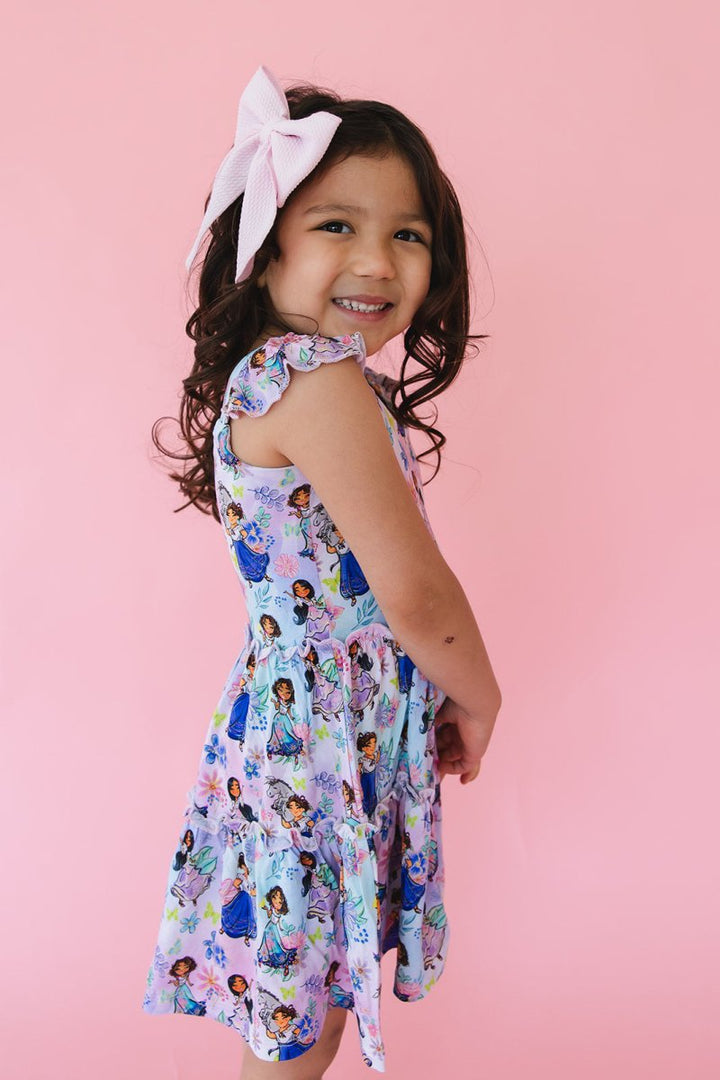 La Familia Flutter Dress (With Shorts) - scoots
