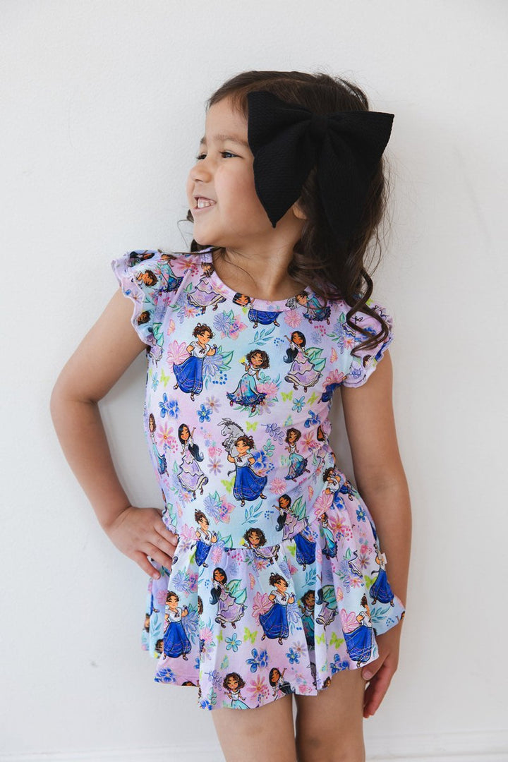 La Familia Twirl Dress (Bodysuit) - scoots