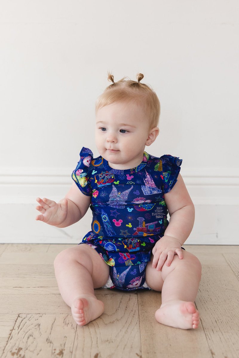 Main Street Twirl Bodysuit Dress - scoots