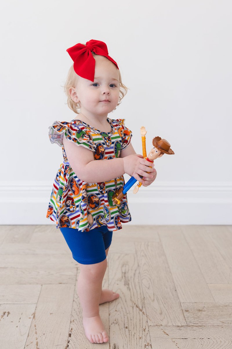 Mania! Peplum Biker Shorts Set - scoots