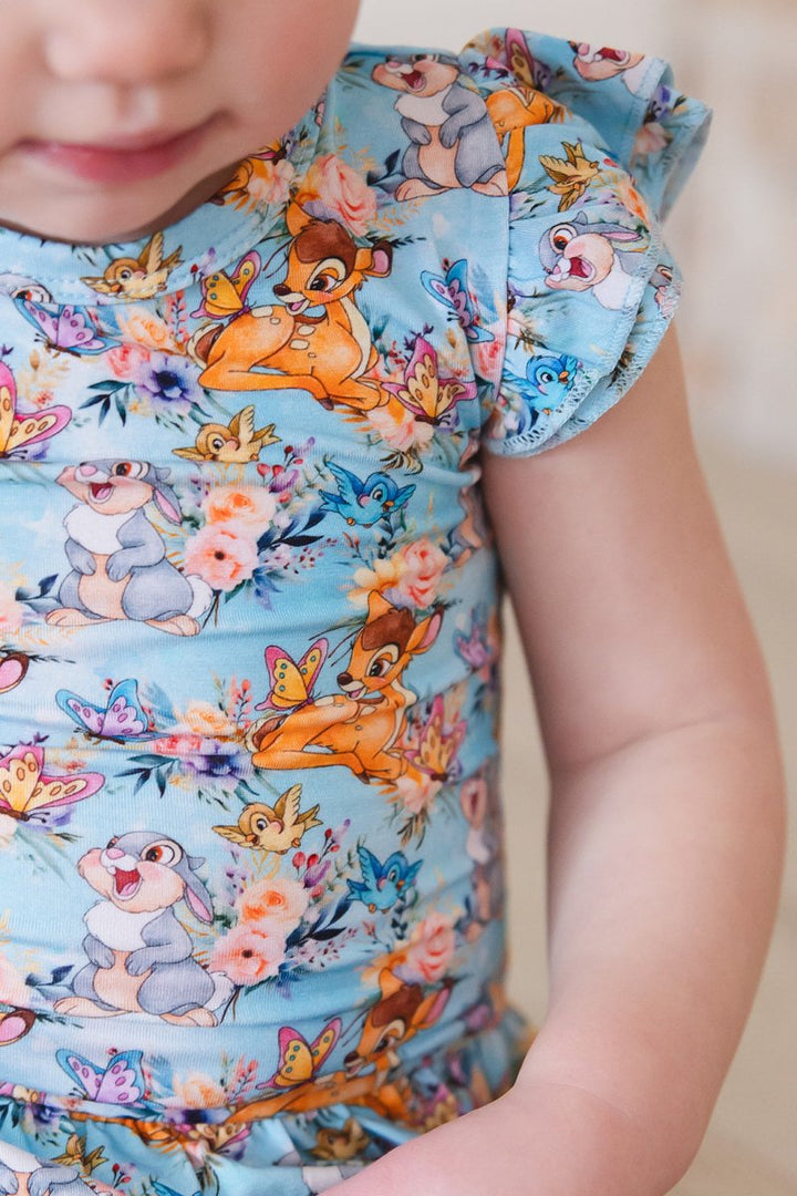 Meadow Twirl Bodysuit Dress - scoots