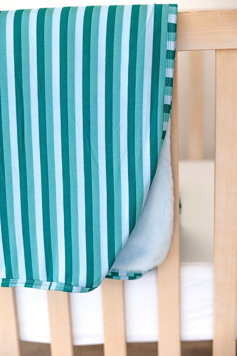 Mint Plush Blanket - scoots