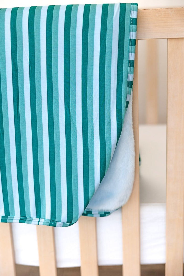 Mint Plush Blanket - scoots