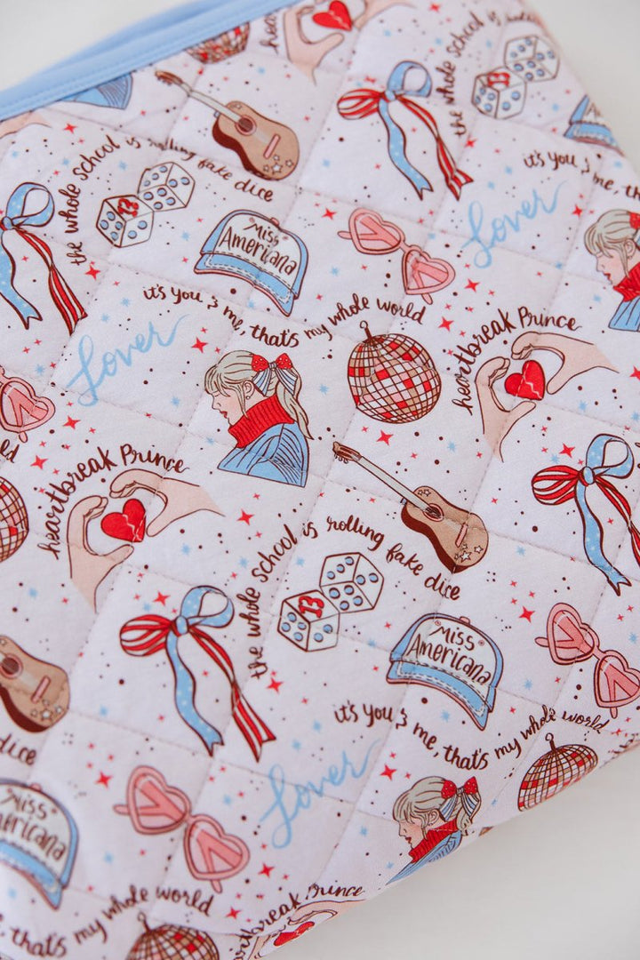 Miss Americana Quilted Blanket - scoots