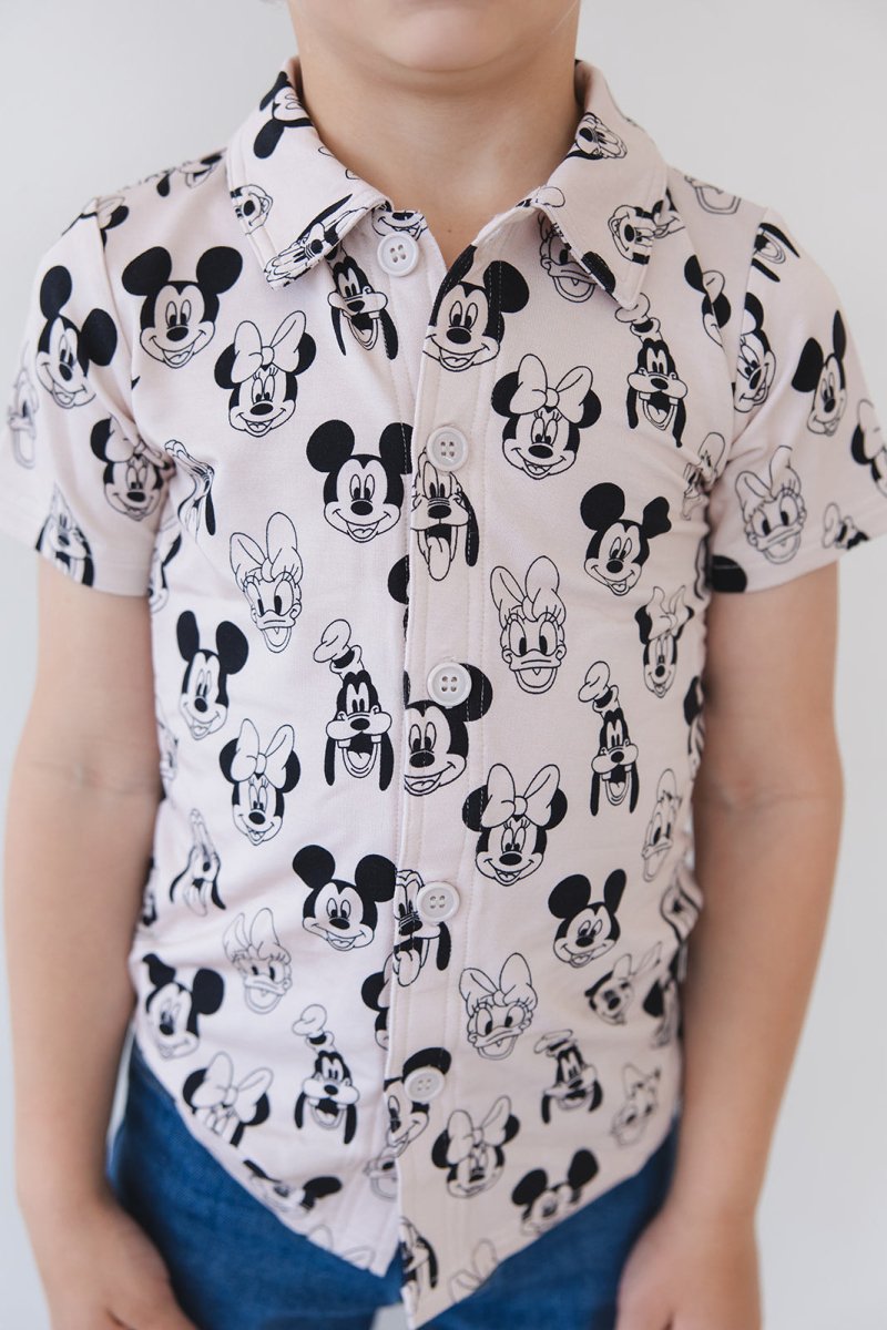 Mouse Mates Button - Up Shirt - scoots