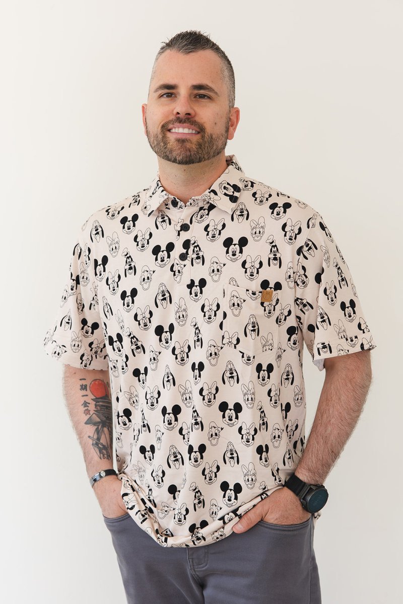 Mouse Mates Men's Polo Tee - scoots