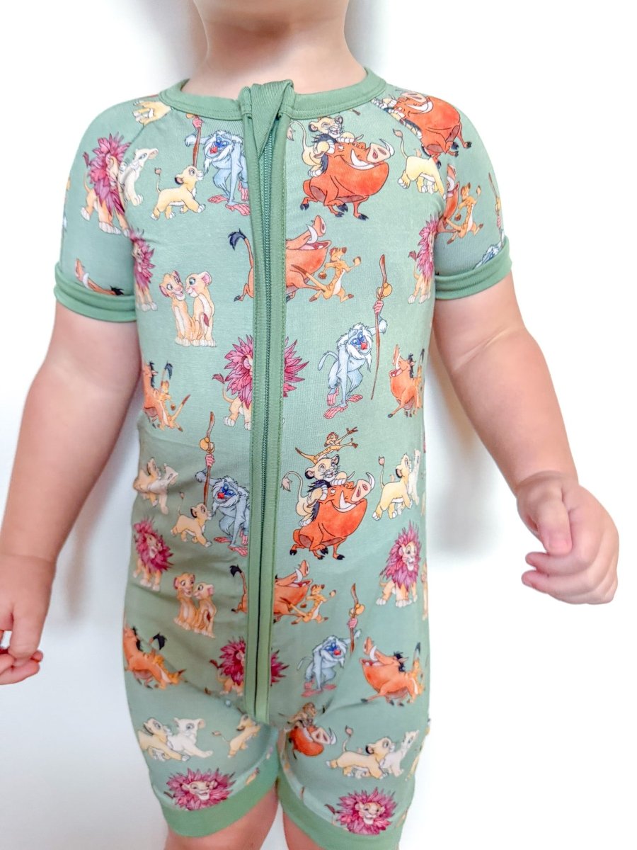 No Worries Short Romper - scoots