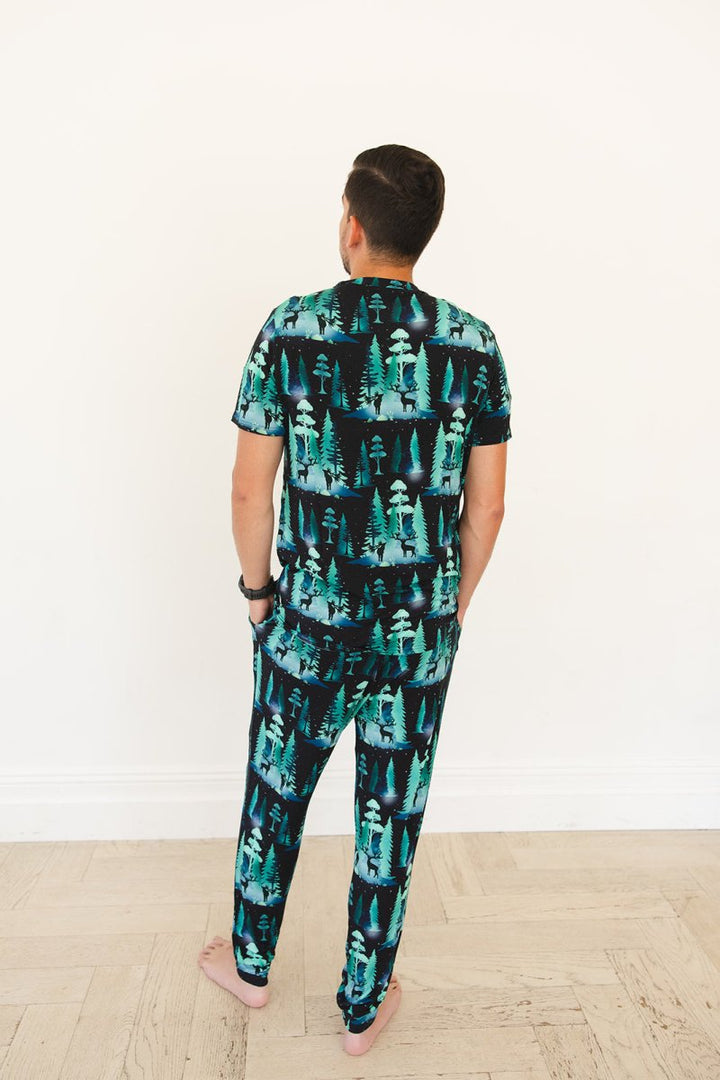 Northern Lights Dad Pajamas - scoots