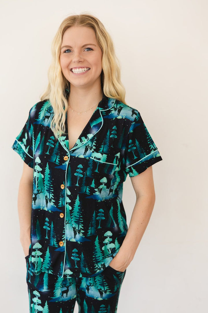 Northern Lights Mama Jammies - scoots