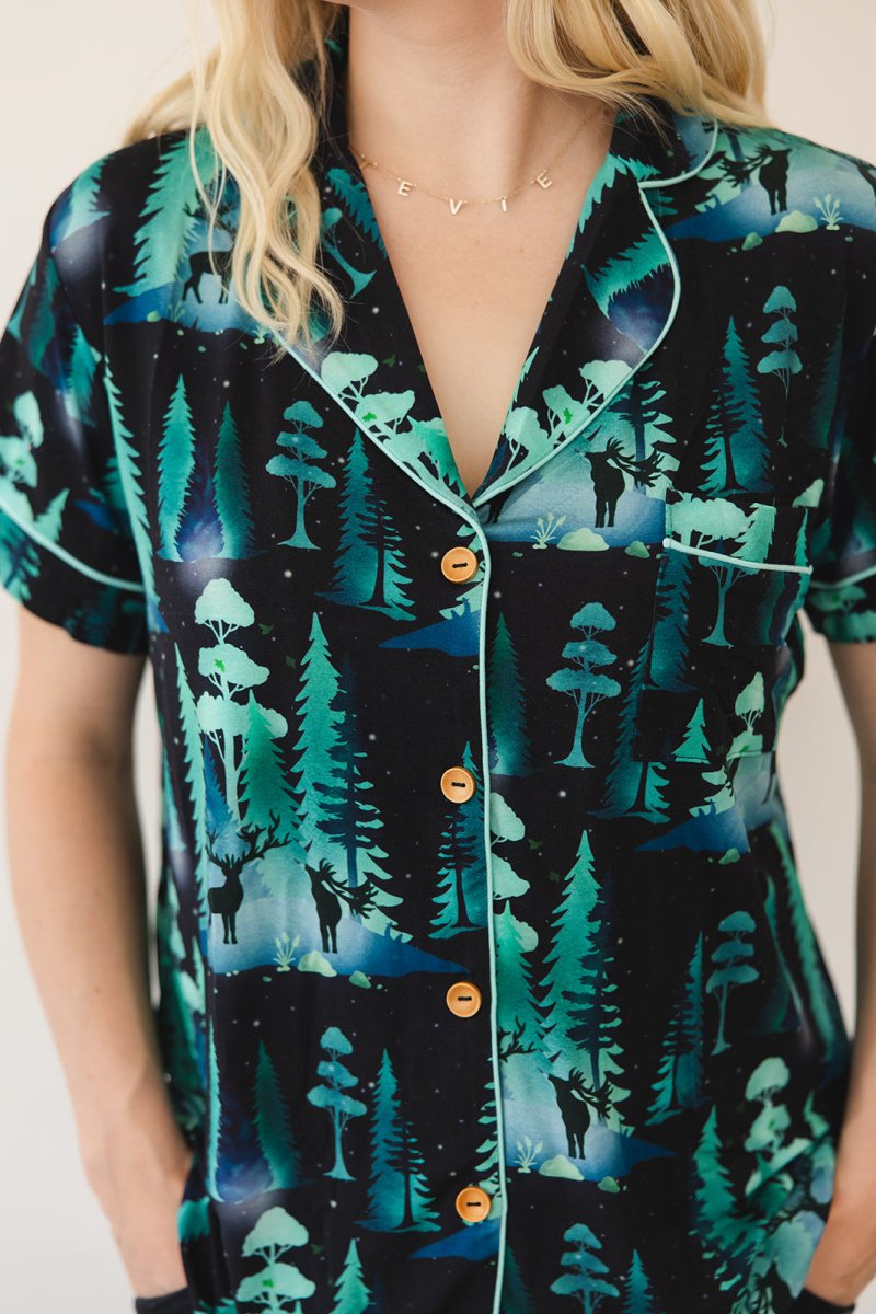 Northern Lights Mama Jammies - scoots