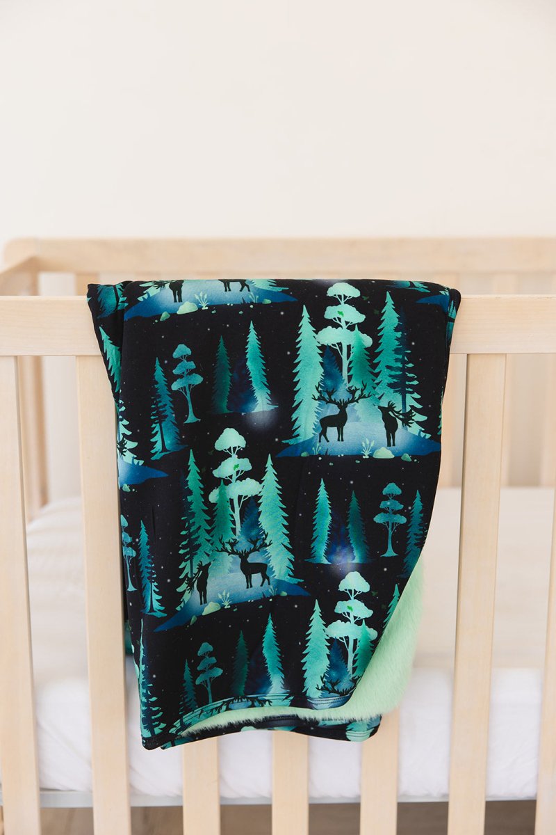 Northern Lights Plush Blanket - scoots