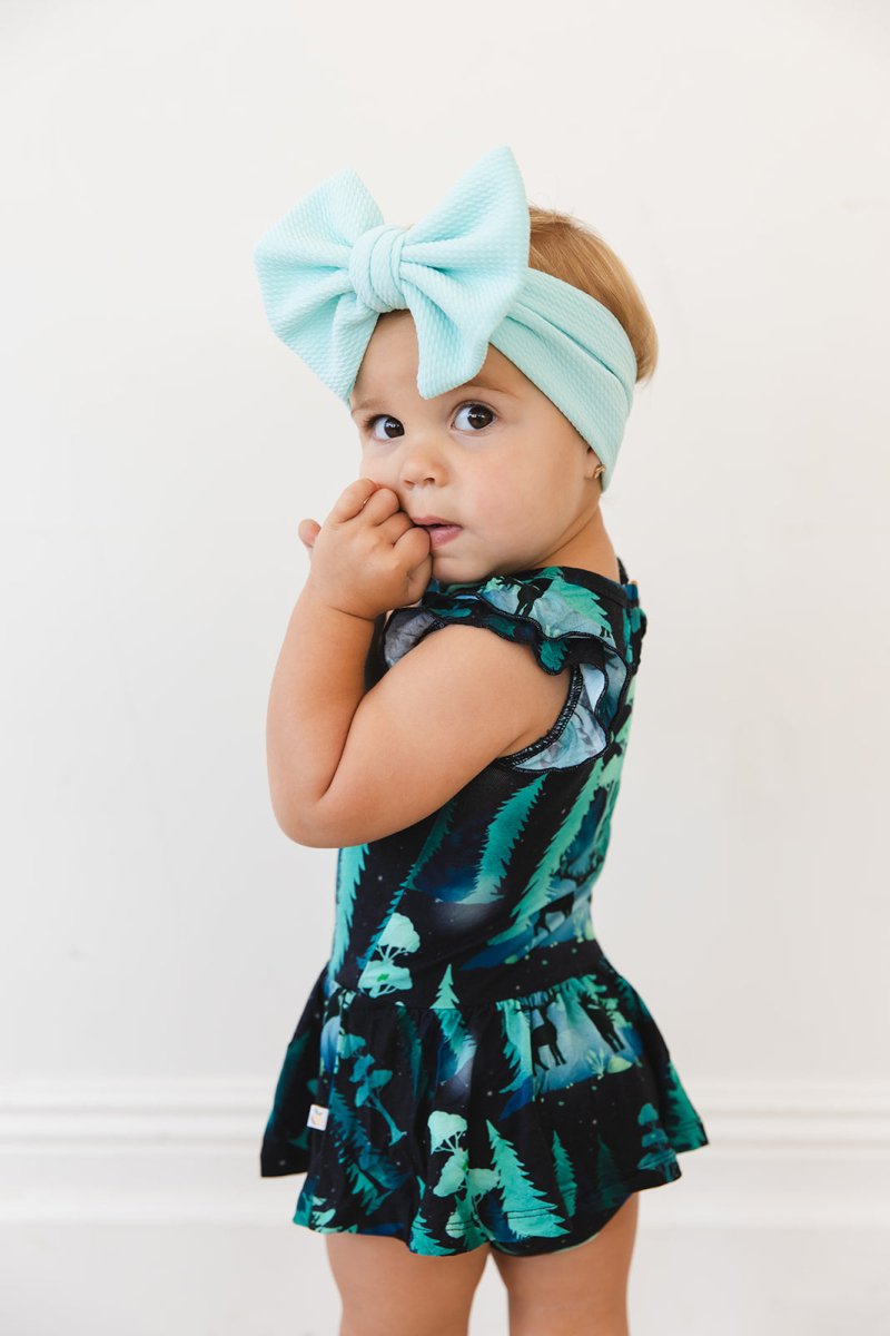 Northern Lights Twirl Bodysuit Dress - scoots