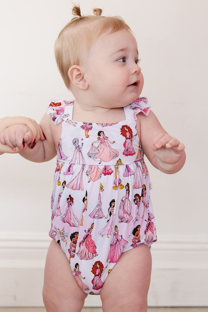 Party in Pink Bubble Romper - scoots