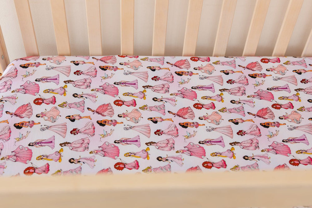 Party in Pink Crib Sheet - scoots