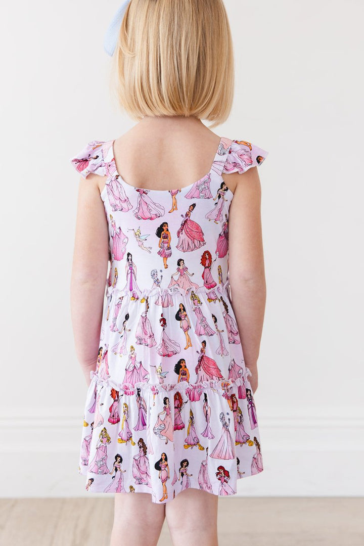 Party in Pink Flutter Dress & Shorts - scoots