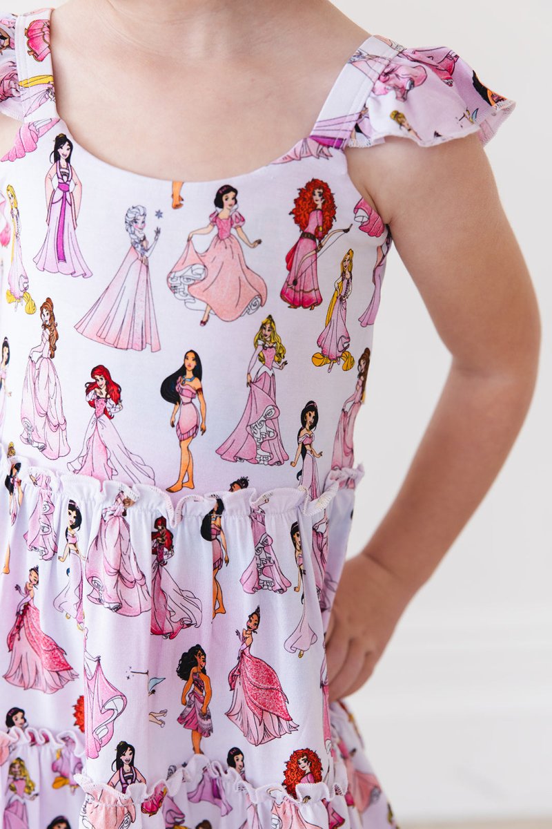 Party in Pink Flutter Dress & Shorts - scoots