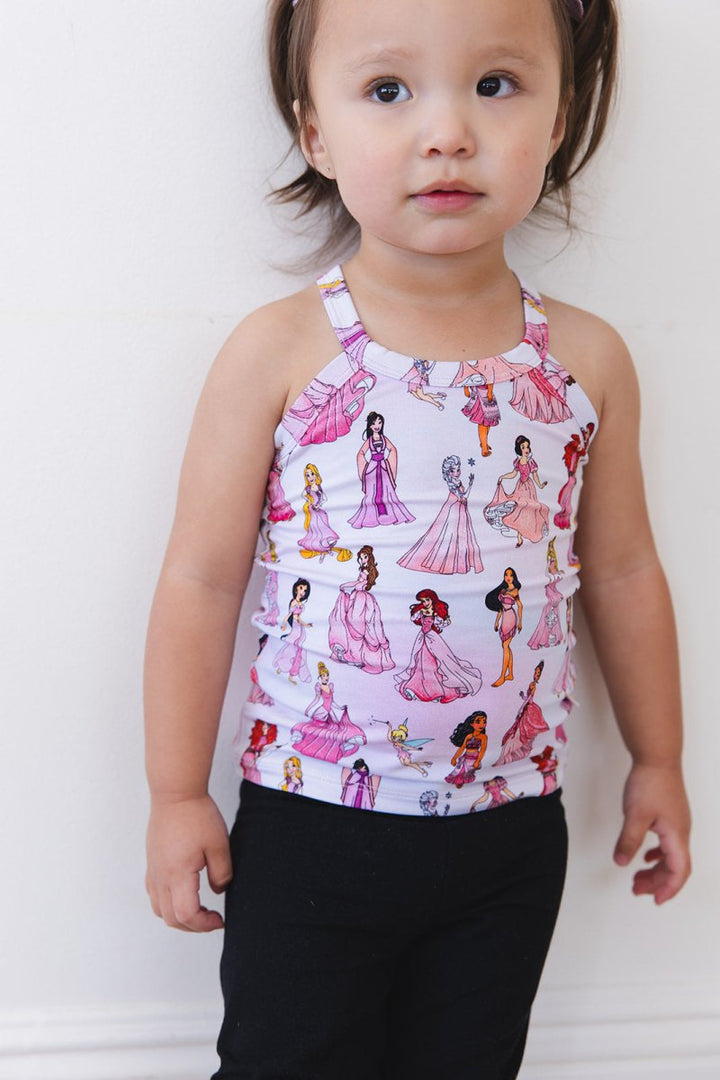 Party in Pink Halter Tank Top - scoots
