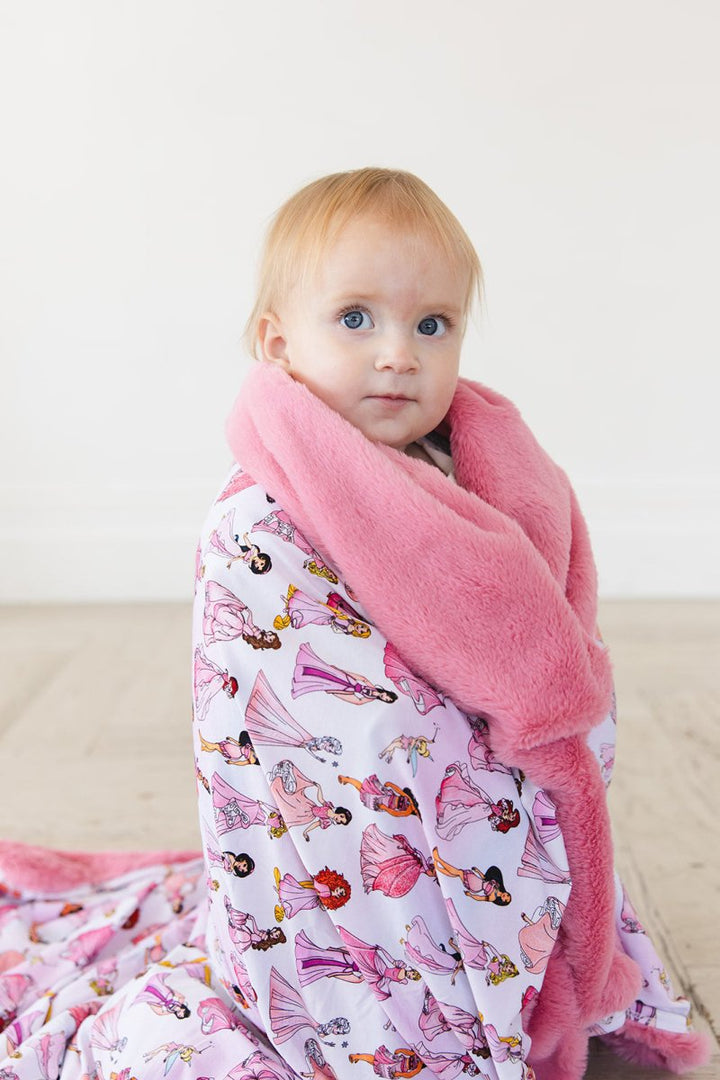 Party in Pink Plush Blanket - scoots