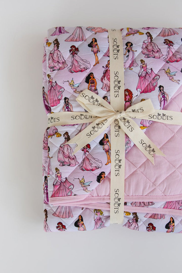 Party in Pink Quilted Blanket - scoots