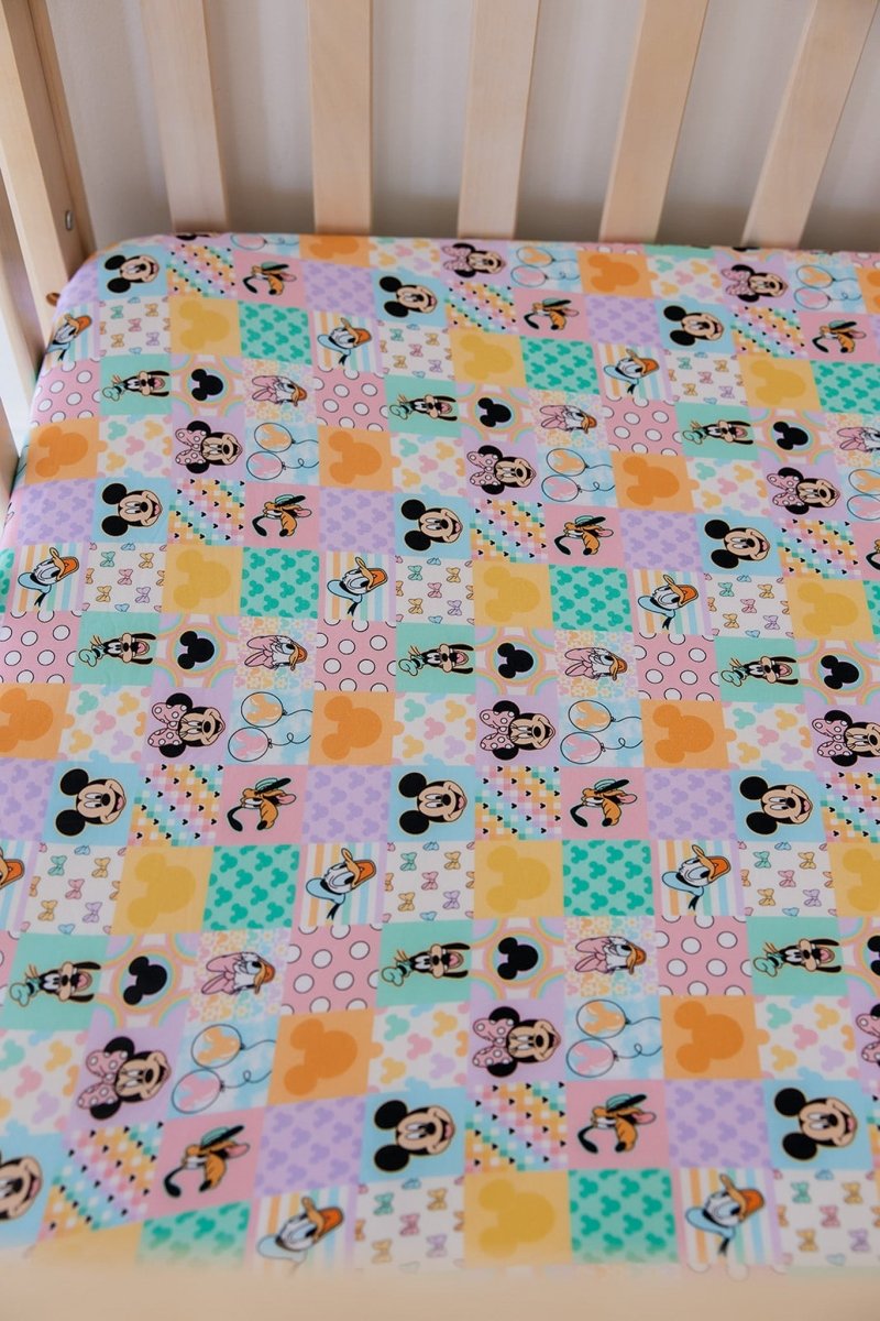 Patchwork Crib Sheet - scoots