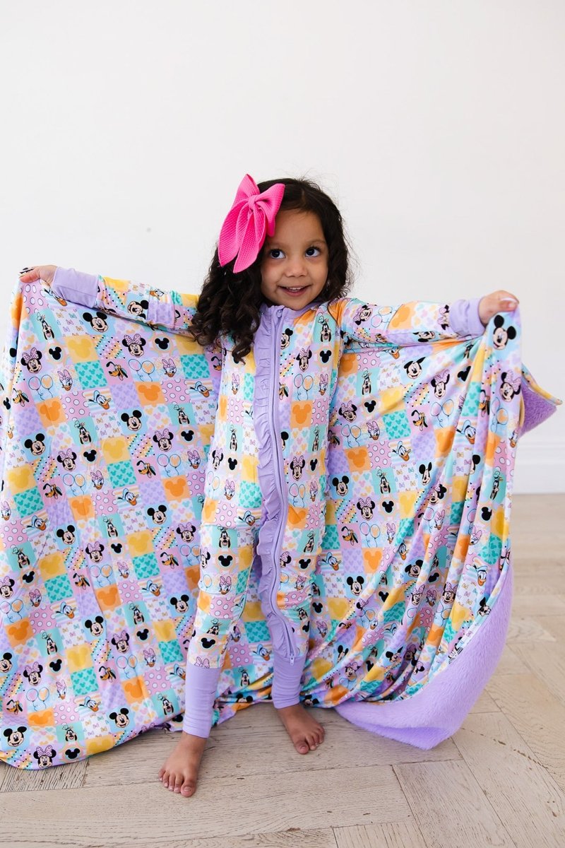 Patchwork Plush Blanket - scoots