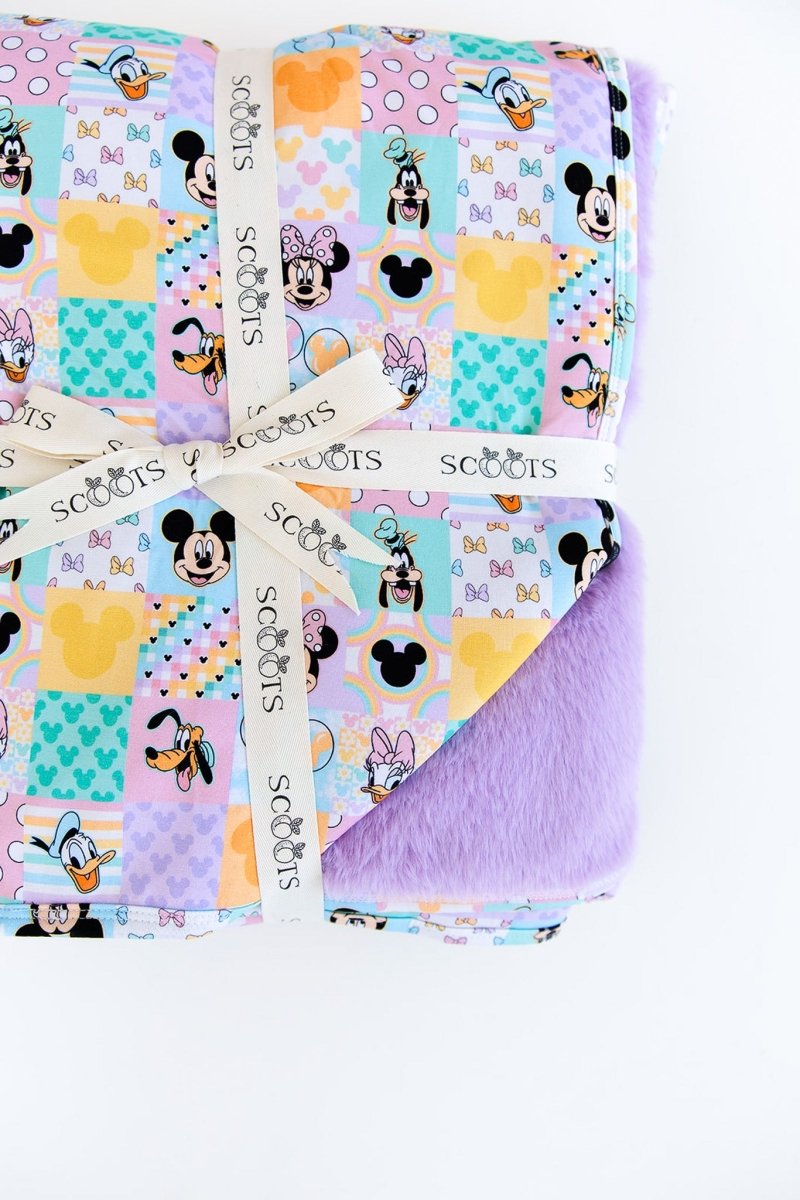 Patchwork Plush Blanket - scoots