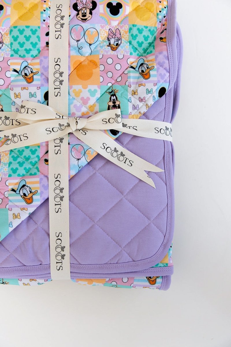 Patchwork Quilted Blanket - scoots