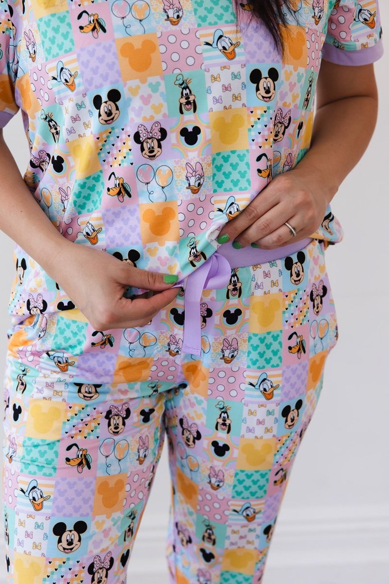 Patchwork Women's Pajama Set - scoots
