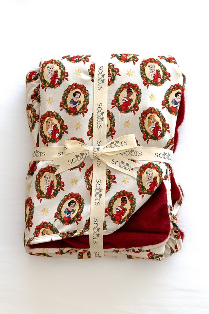 Peppermint Princess Plush Blanket - scoots